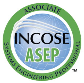 INCOSE ASEP certification badge