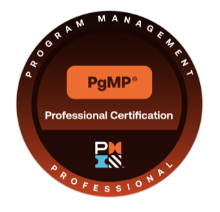 PMI PgMP professional certification badge