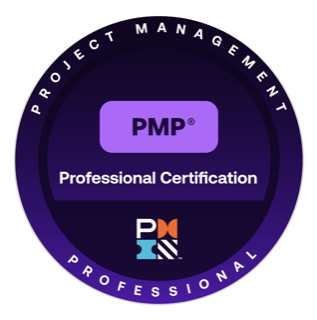 PMI PMP professional certification badge